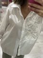 CAMISA FLOR Y BRILLO