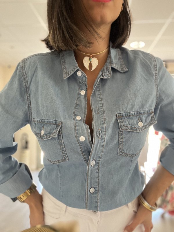 CAMISA DENIM BASIC